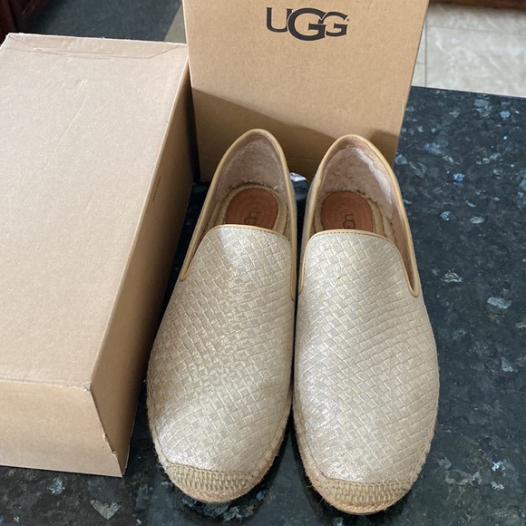 UGG SANDRINNE METALLIC BASKET W/SGD - Picture 1 of 5